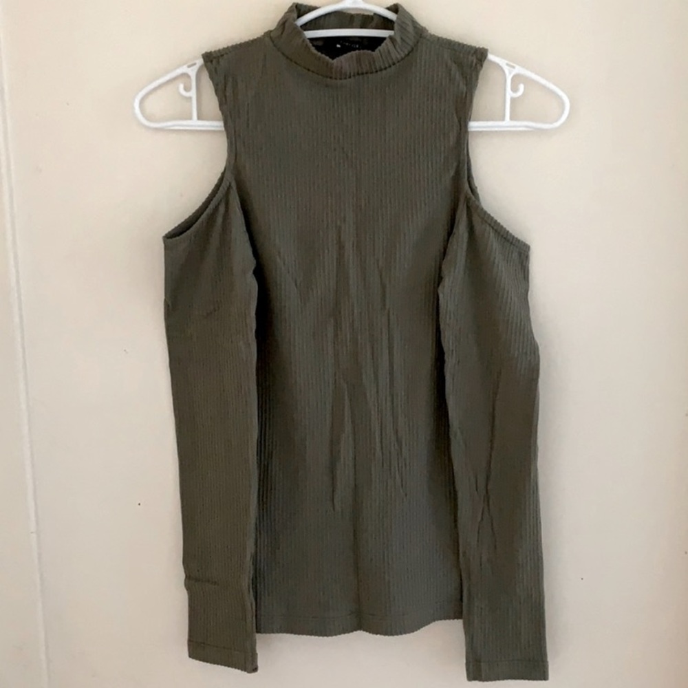 Forever 21 Mock Neck Top